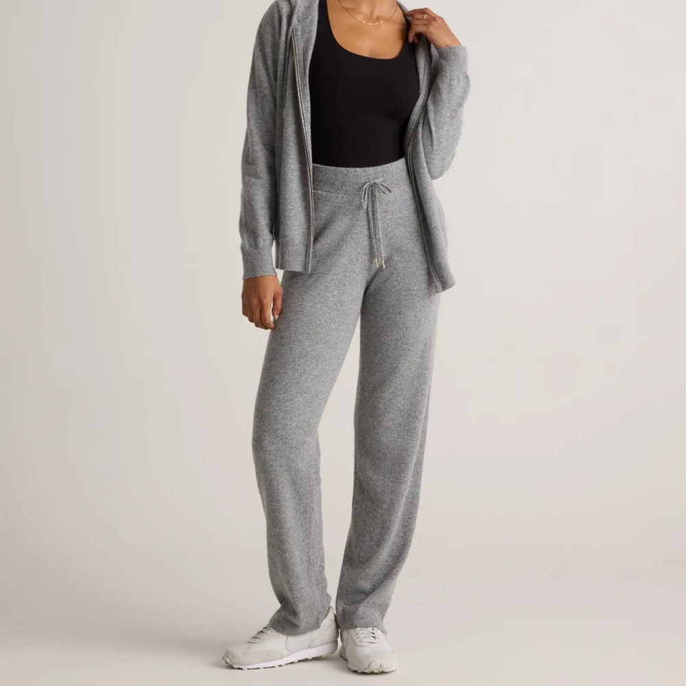 Quince Mongolian Cashmere Straight leg pants